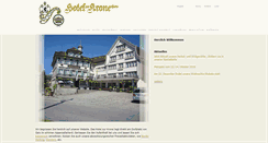Desktop Screenshot of krone-gais.ch